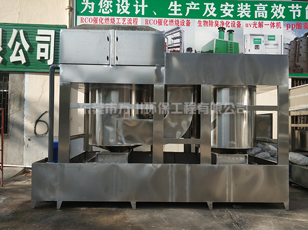 20000（兩萬）風(fēng)量不銹鋼氣旋混動噴淋塔價格